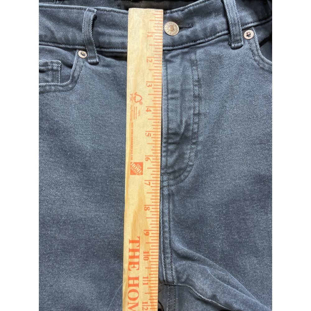 Express Men’s Modern Straight Jeans Gray Black Wash Size 8L Slim Fit - Picture 8 of 10